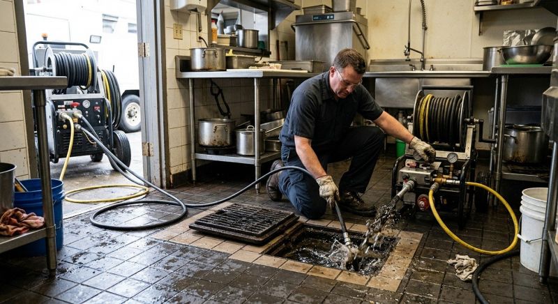 Commercial Drain Cleaning Solutions For High-Use Facilities